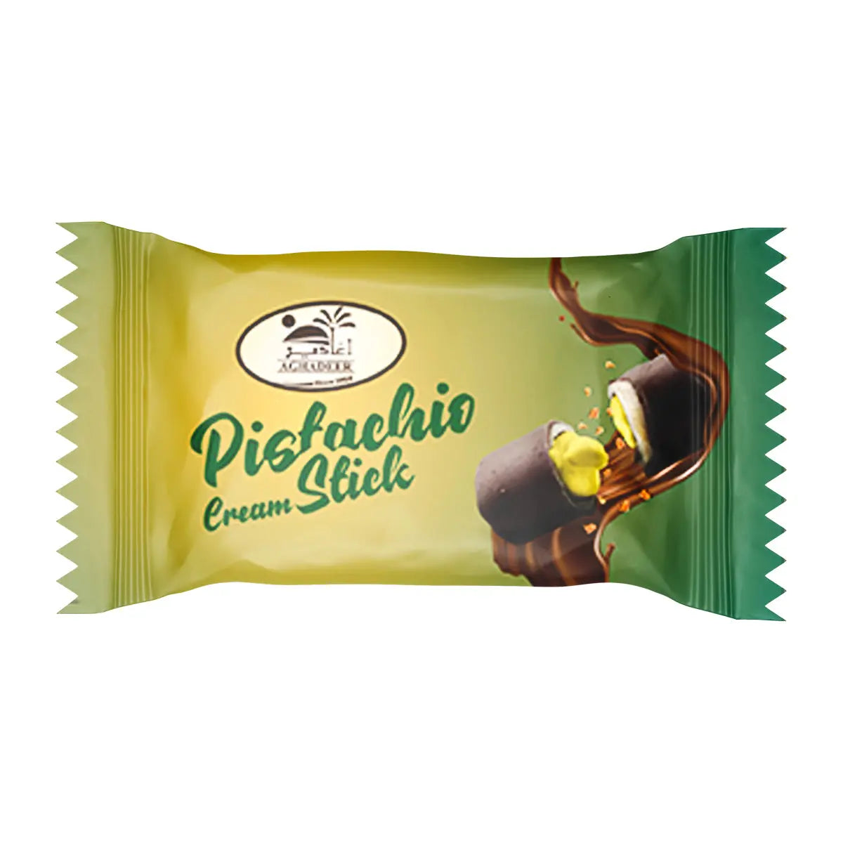Pistachio Chocolate Stick 1kg – Made with Paris Chocolate & Premium Pistachio Cream | 50% Off - My Chocolate