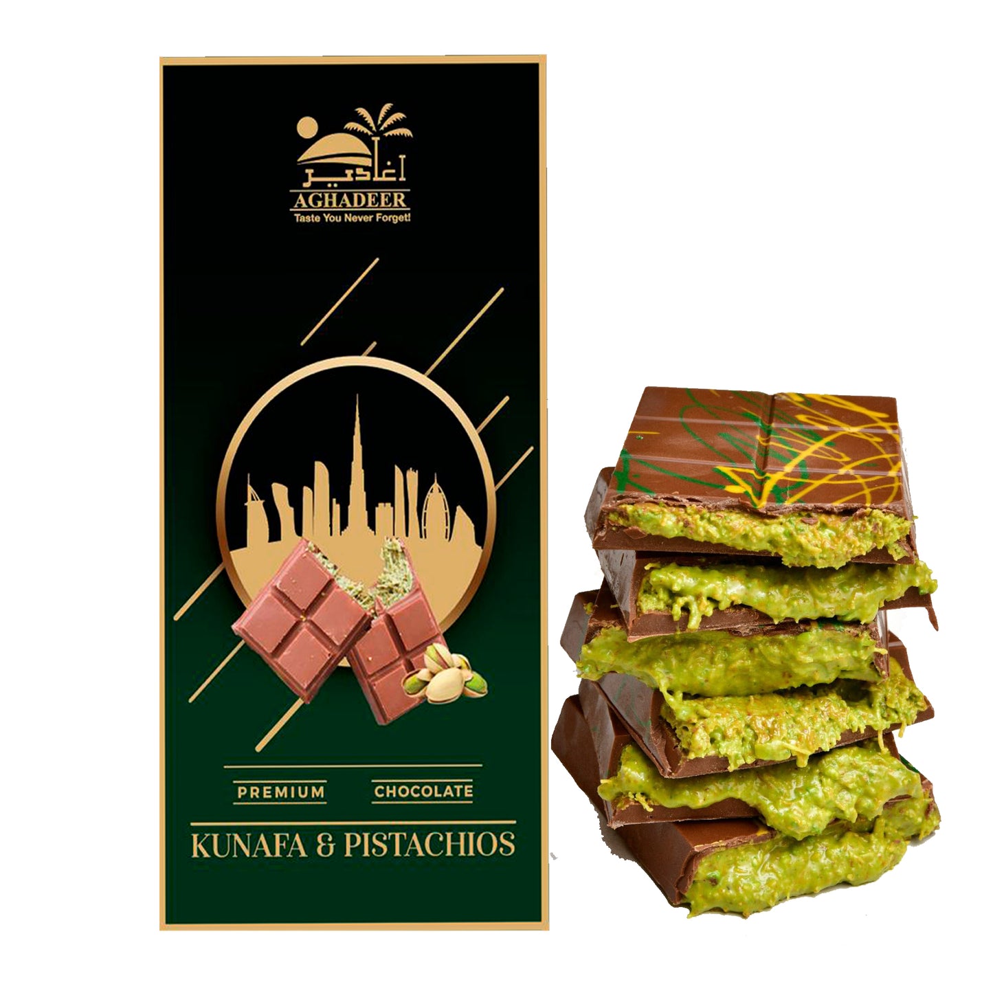 Kunafa Pistachio 200g – Traditional Arabic Sweet