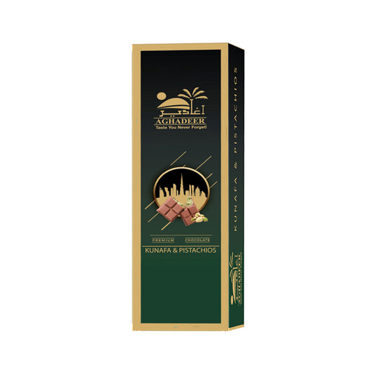 Kunafa Pistachio Chocolate 40g – A Viral Kunafa Sensation with Dubai Chocolate