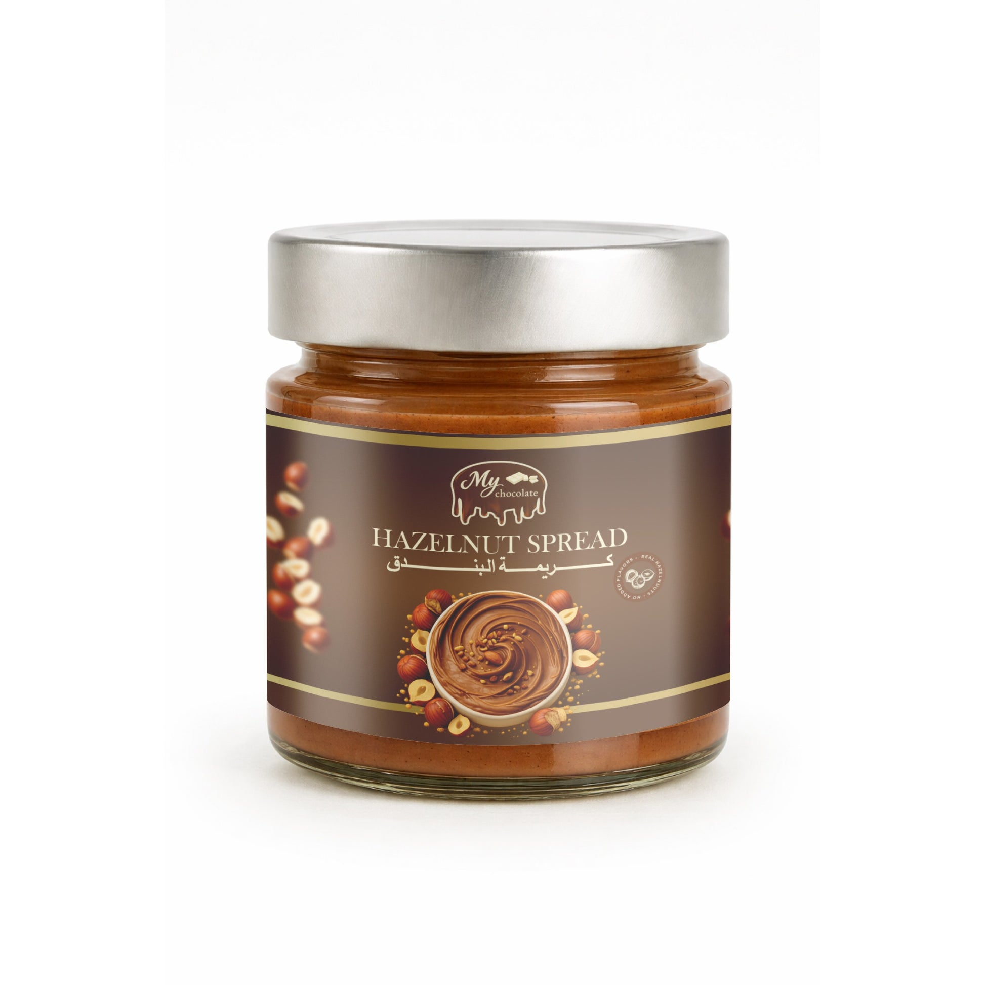 Hazelnut Spread Jar 220g – Creamy Premium Hazelnut Spread My Chocolate