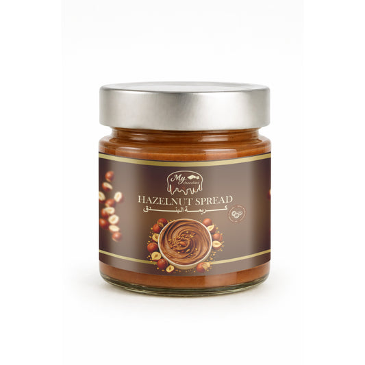 Hazelnut Spread Jar 220g – Creamy Premium Hazelnut Spread My Chocolate