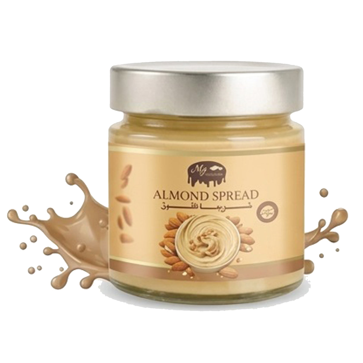 Almond Spread Jar 220g – Creamy Premium Almond Spread My Chocolate