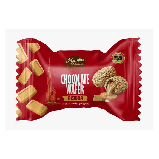 Belgium Choco Wafer Stick Biscoa 1kg – Crispy Wafer with Rich Belgian Chocolate My Chocolate
