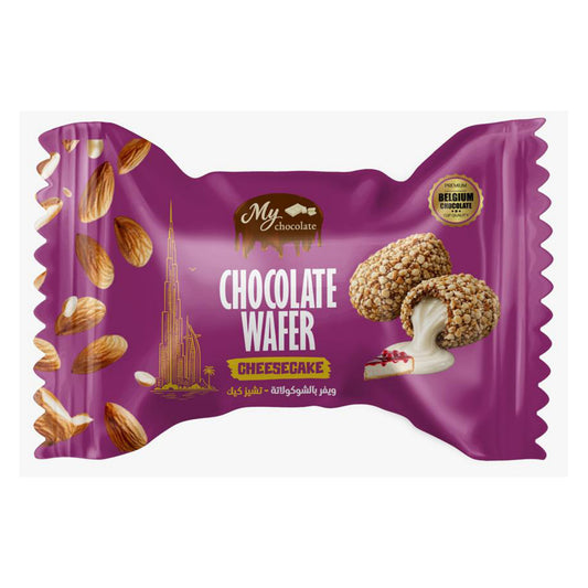 Cheesecake Choco Wafer Stick 1kg – Crispy Wafer with Creamy Cheesecake Filling My Chocolate