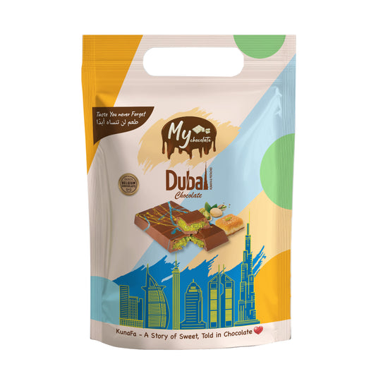 Dubai Chocolate Kunafa Pistachio 180g | Premium Dubai Chocolate My Chocolate