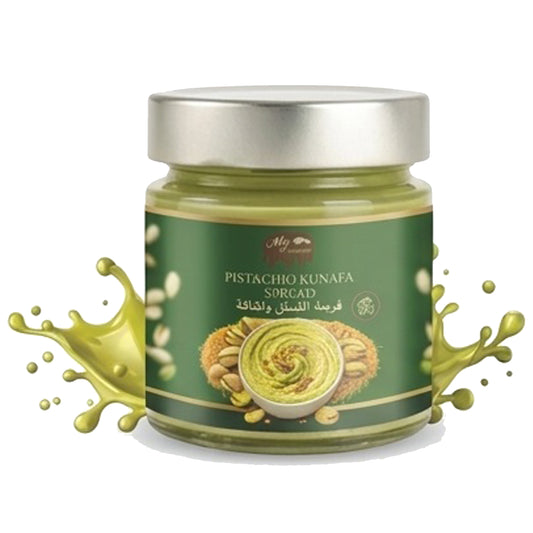 Pistachio Kunafa Spread Jar 220g – Creamy Pistachio Kunafa Spread My Chocolate