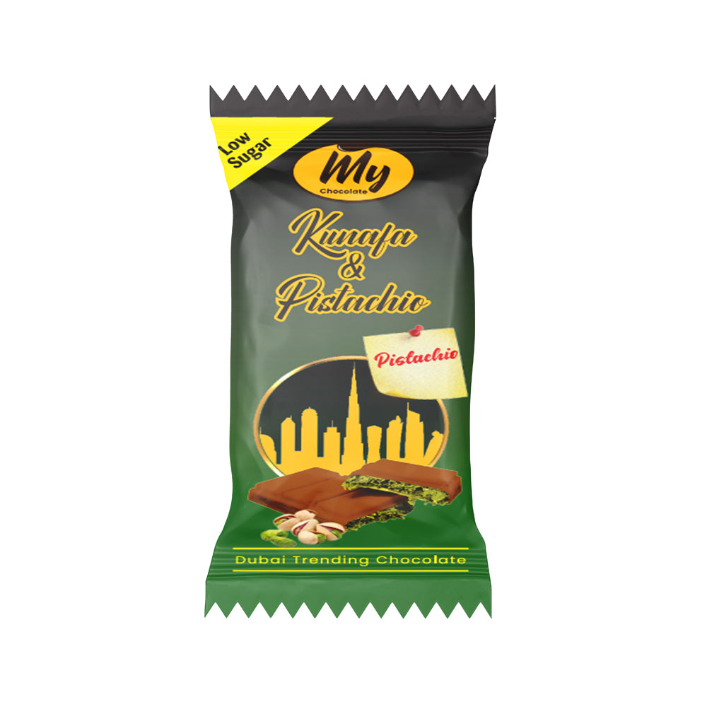 Kunafa Chocolate Pistachio 35g Pack 0f 24