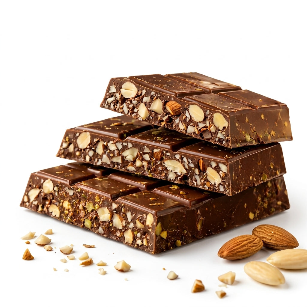 Almond Chocolate Bar Pouch 200g My Chocolate