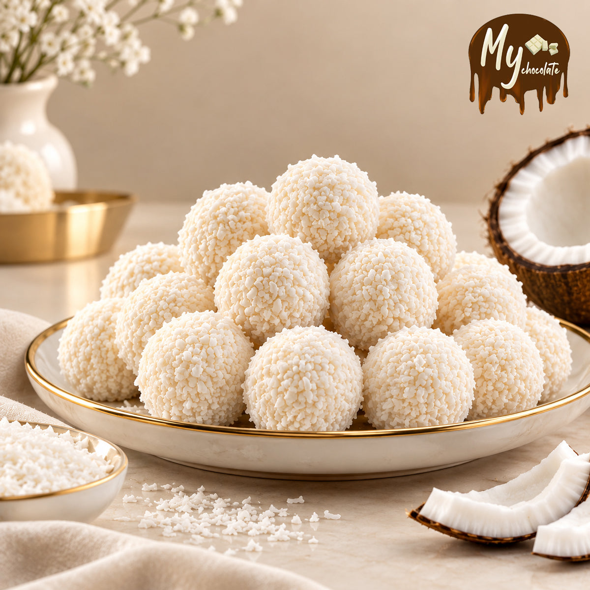 Coconut Wafer Ball 250g My Chocolate
